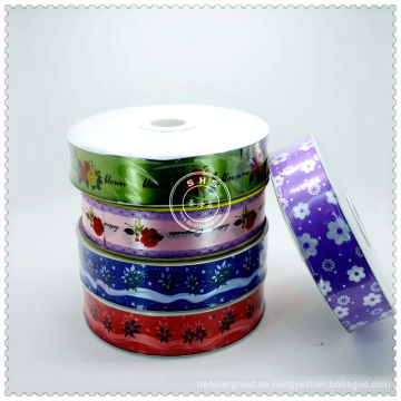 Geschenkverpackung Farbe Polyester Satin Ribbon Roll